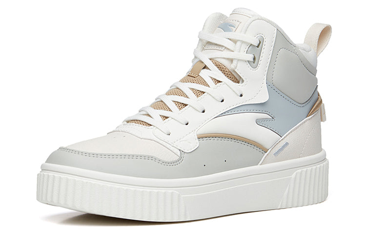 (WMNS) ANTASkateboarding Series Sneakers 'White Grey' 922248015-3