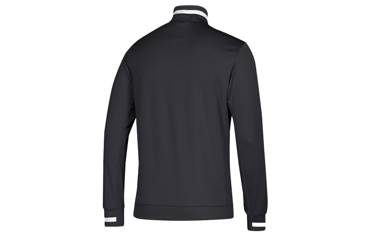 adidas Zipper Casual Sports Jacket Black DW6849
