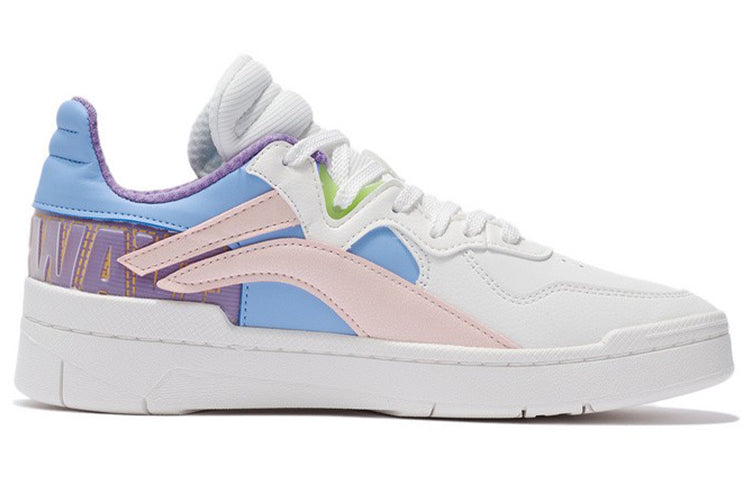 (WMNS) Li-Ning Superwave Lo 'White Blue' AGCS008-3