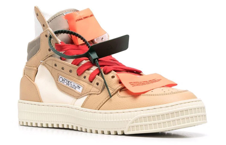 Off-White Off-Court 3.0 High 'Tan White' OMIA065S22LEA0030461
