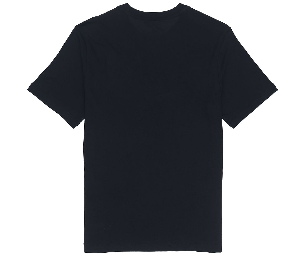 Nike Sportswear Solid Color Embroidered Logo Micro Mark Round Neck Casual Short Sleeve Black BV0508-010