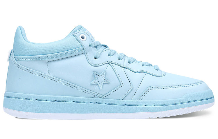 Converse Fastbreak Mid Non-Slip Wear-resistant Mid Tops Casual Skateboarding Shoes Blue 160572C