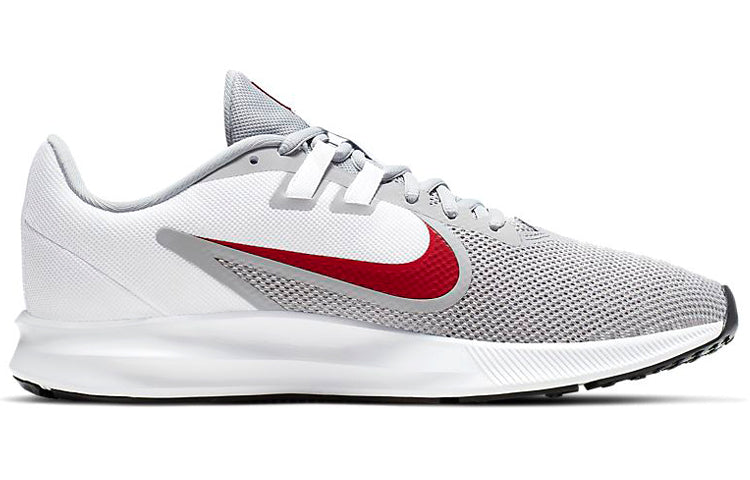 Nike Downshifter 9 'Wolf Grey Red' AQ7481-006