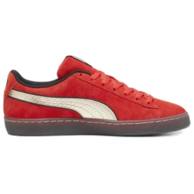 PUMA x Formula 1 Shanghai GP Suede 'Pop Red Gold' 308447-01
