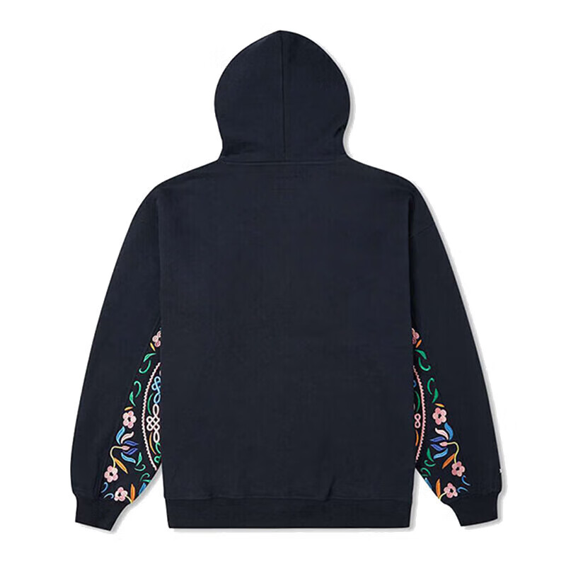 Converse Tapesty Hoodie 'Black' 10025057-A03