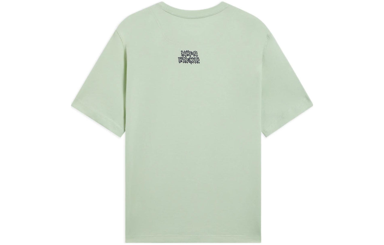 Li-Ning BadFive Small Graphic T-shirt 'Green' AHSS419-7