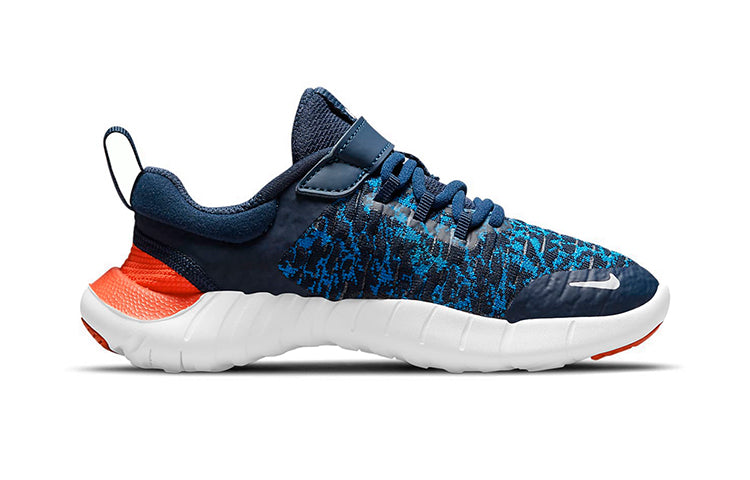 (PS) Nike Free RN 2021 'Blue White Orange' CZ3996-410