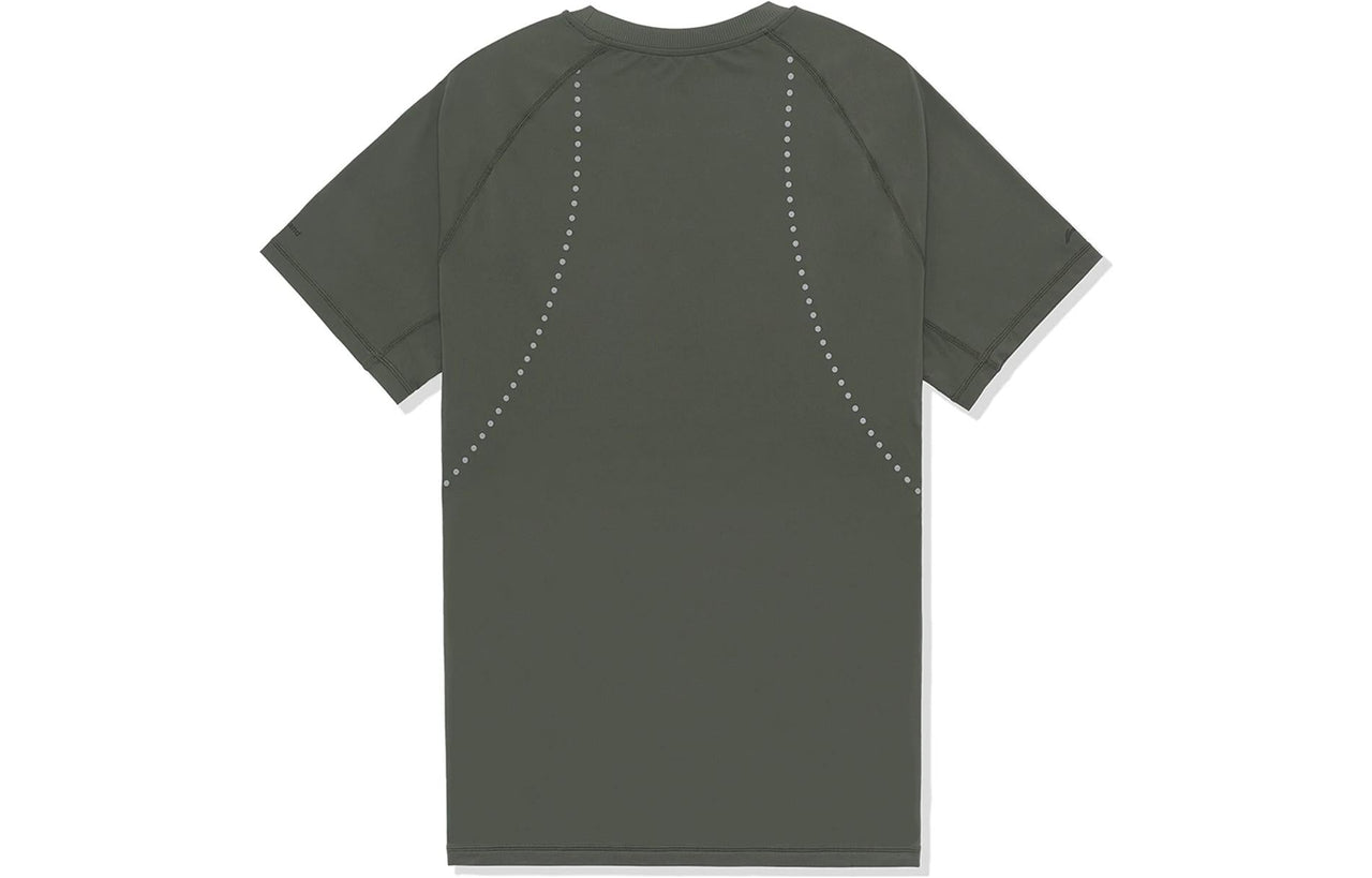 Li-Ning x Soulland Logo Slim Fit T-shirt 'Solanum Green' ATSSC73-1