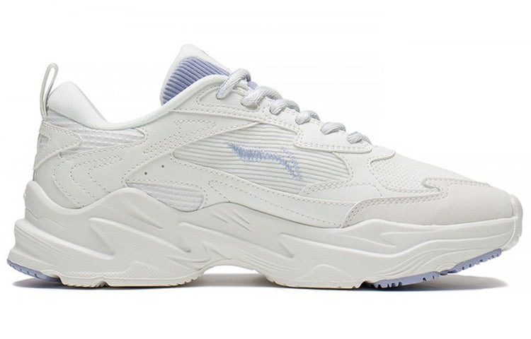 (WMNS) Li-Ning Qixing 'Creamy White Blue' ARLS024-1