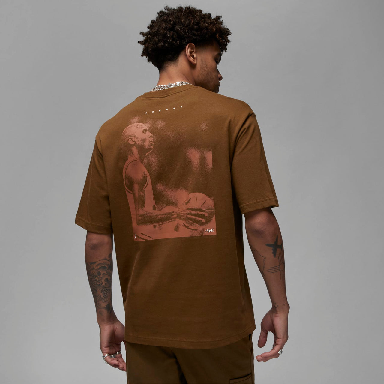 Air Jordan Essentials Statement 85 T-shirt 'Brown' DV1441-385