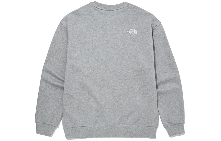 THE NORTH FACE Logo Cotton Basic Sweater 'Grey' NM5MM03J