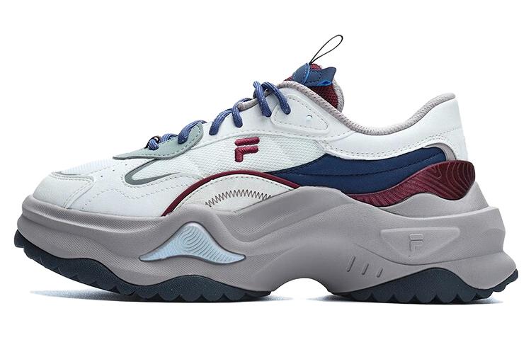 (WMNS) FILA FUSION Bianco 2 Sneakers 'White Grey Blue' T12W311302FBA