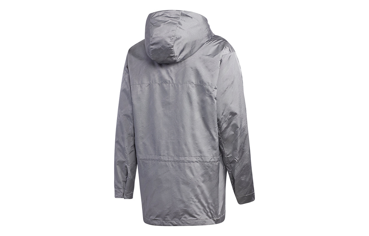 adidas WJ JKT Tiger Sports Stylish Jacket Silver GF4038