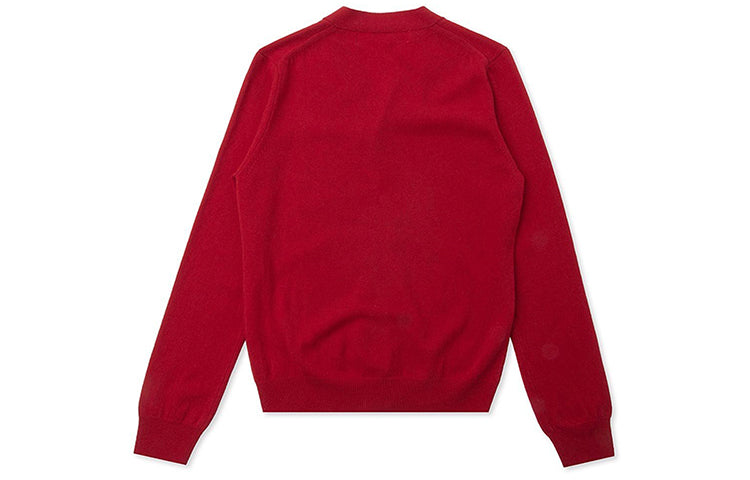 COMME des GARCONS PLAY Cardigan Red Emblem 'Red' AZ-N008-051-5