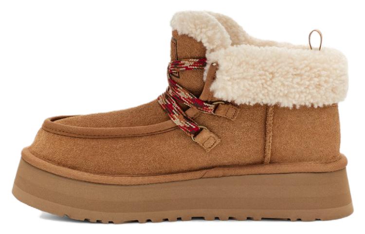 (WMNS) UGG Funkarra Cabin Cuff Boot 'Chestnut' 1143954-CHE