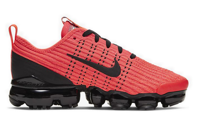 (GS) Nike Air VaporMax Flyknit 3 'Flash Crimson Black' BQ5238-601