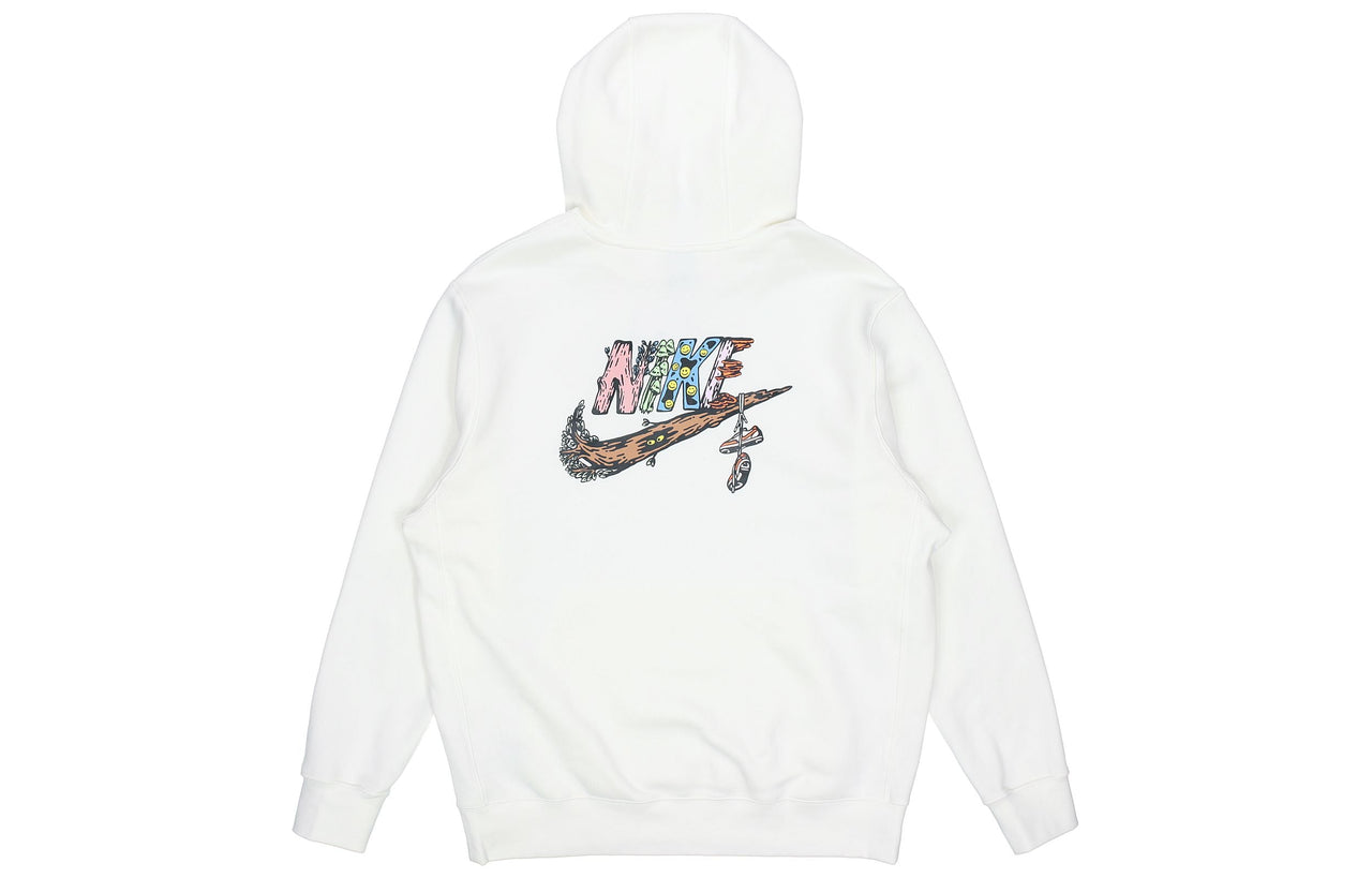 Men's Nike Alphabet Logo Pullover Creamy White DM2250-133