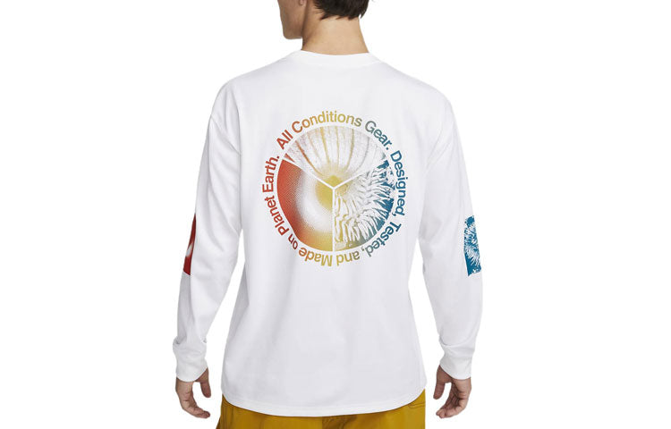 Nike ACG Long Sleeve T-Shirt 'White' DX9453-100