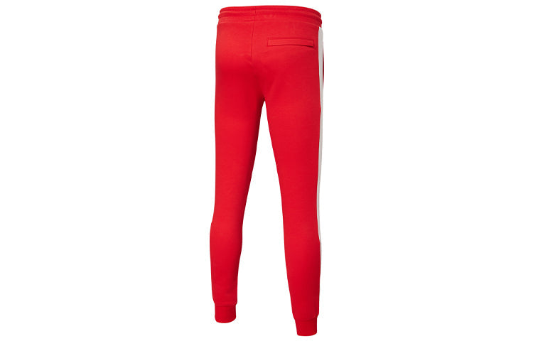 PUMA Iconic T7 Logo Printed sweatpants Men's Red 531381-11