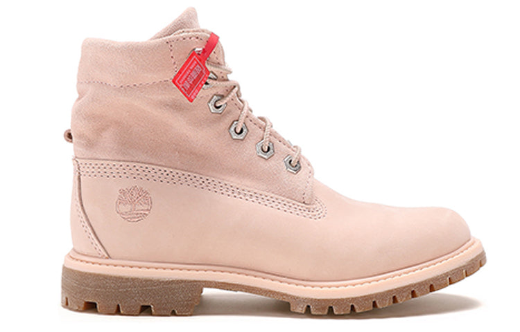 (WMNS) Timberland 6 Inch Tagged Boots 'Pale Pink' A1W3DK28