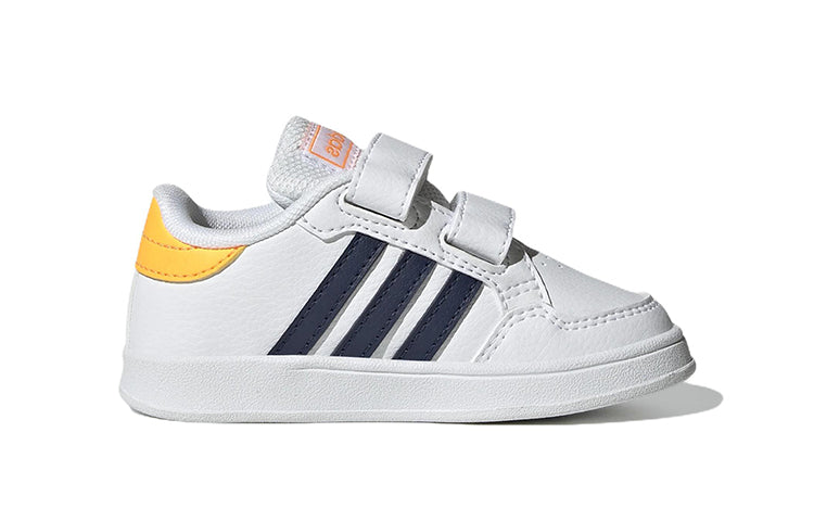 (TD) adidas Breaknet Shoes 'Cloud White Dark Blue Flash Orange' GW2901