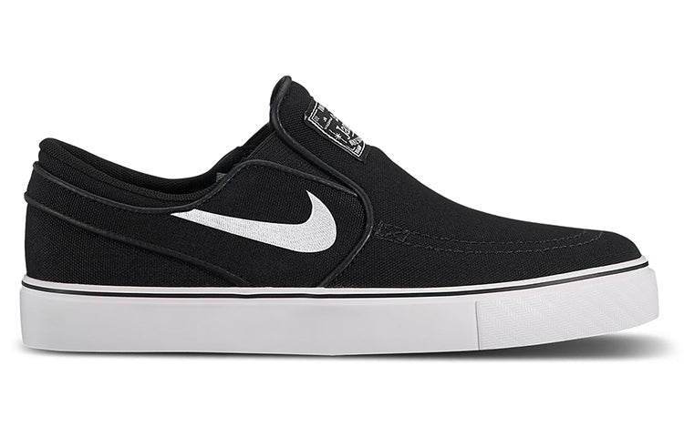 (GS) Nike Stefan Janoski Canvas Slip SB 'Black' 882988-002