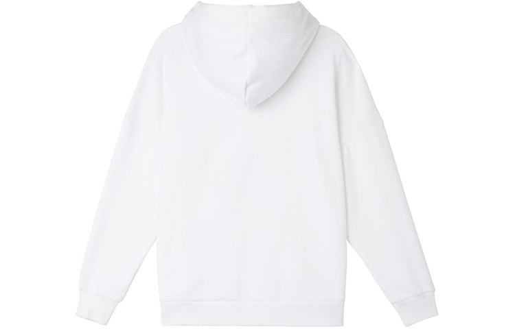 (WMNS) New Balance Classic Sport Hoodie 'White' AWT11393-WT