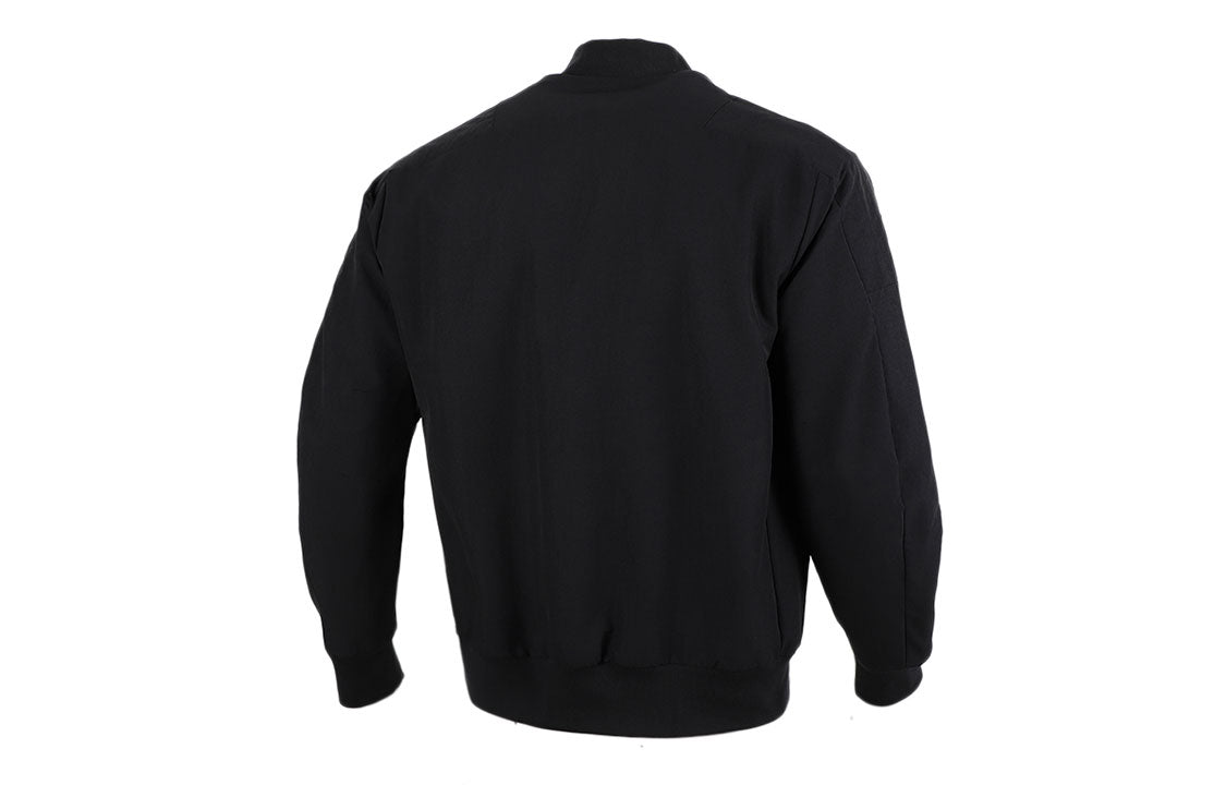 adidas Th Jkt Bomb Fleece Lined Stay Warm Casual Sports Jacket Black GM4403