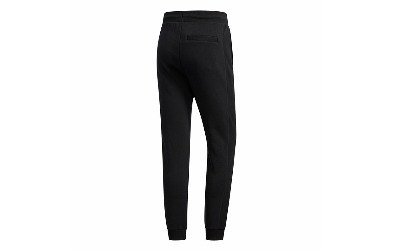 adidas neo M C TP Running Training Casual Sports Long Pants Black FP7483