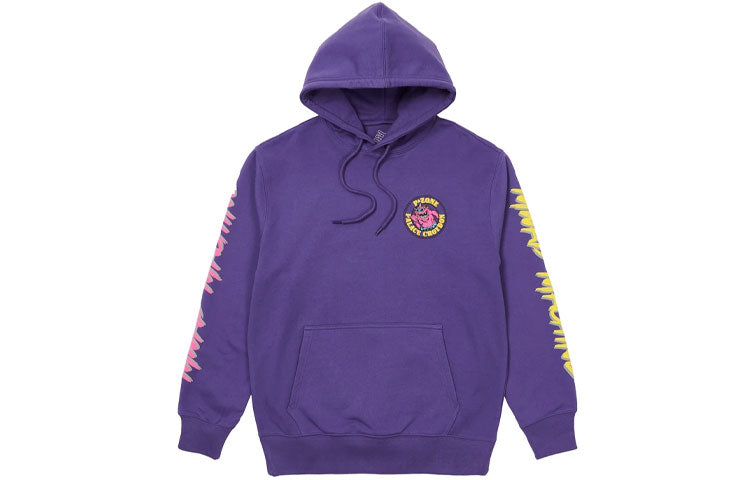 PALACE x M-Zone Crossover Small Devil Tri-Ferg Pattern Long Sleeves Purple P20HD045