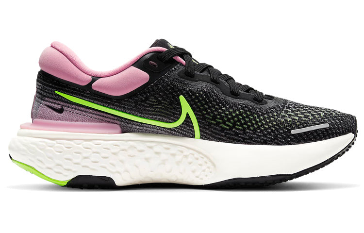 (WMNS) Nike ZoomX Invincible Run Flyknit 'Black Elemental Pink' CT2229-002