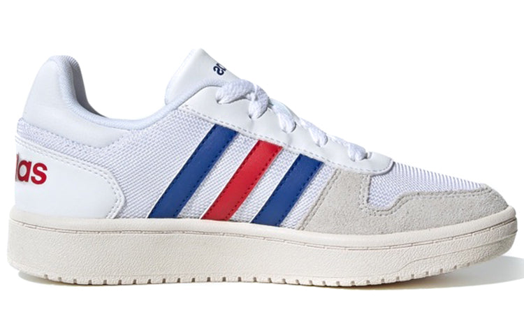 (GS) adidas neo Hoops 2.0 K 'White Blue Red' FW9120