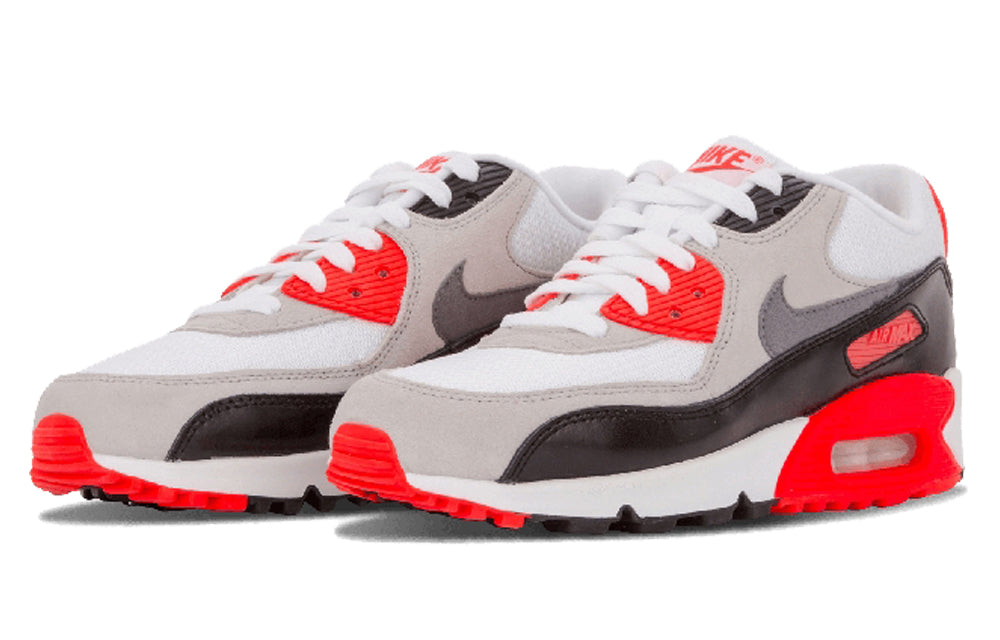 (GS) Nike Air Max 90 Premium Mesh 'Infrared' 724882-100