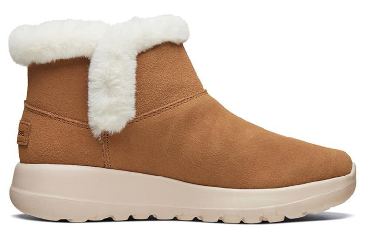 (WMNS) Skechers On-The-Go Joy 'Brown with Flowers' 16607-CSNT
