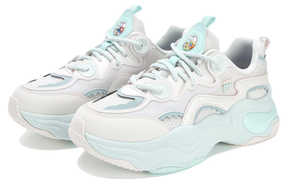 (WMNS) FILA FUSION Bubble Sneakers 'White Blue' T12W321305FSF