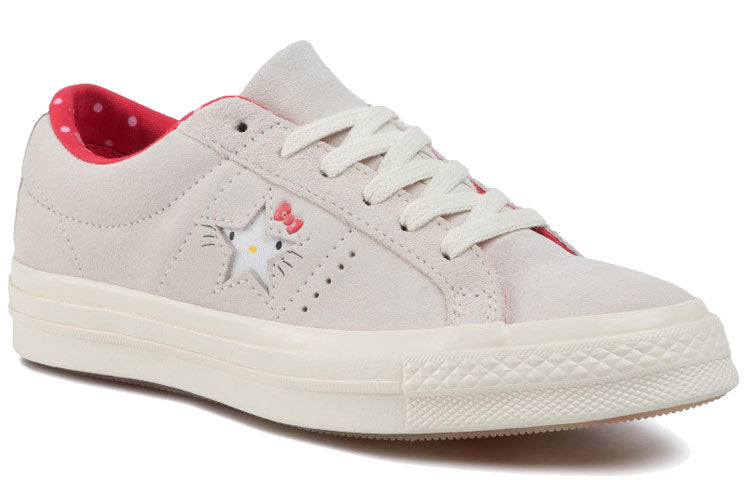 Converse Hello Kitty x One Star Suede Low Top 'White' 162937C