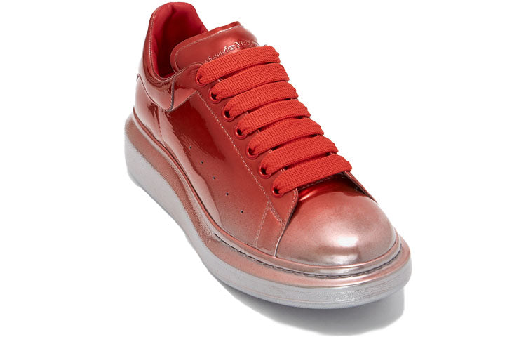 Alexander McQueen Oversized Sneaker 'Silver Red' 604244WHXF18166
