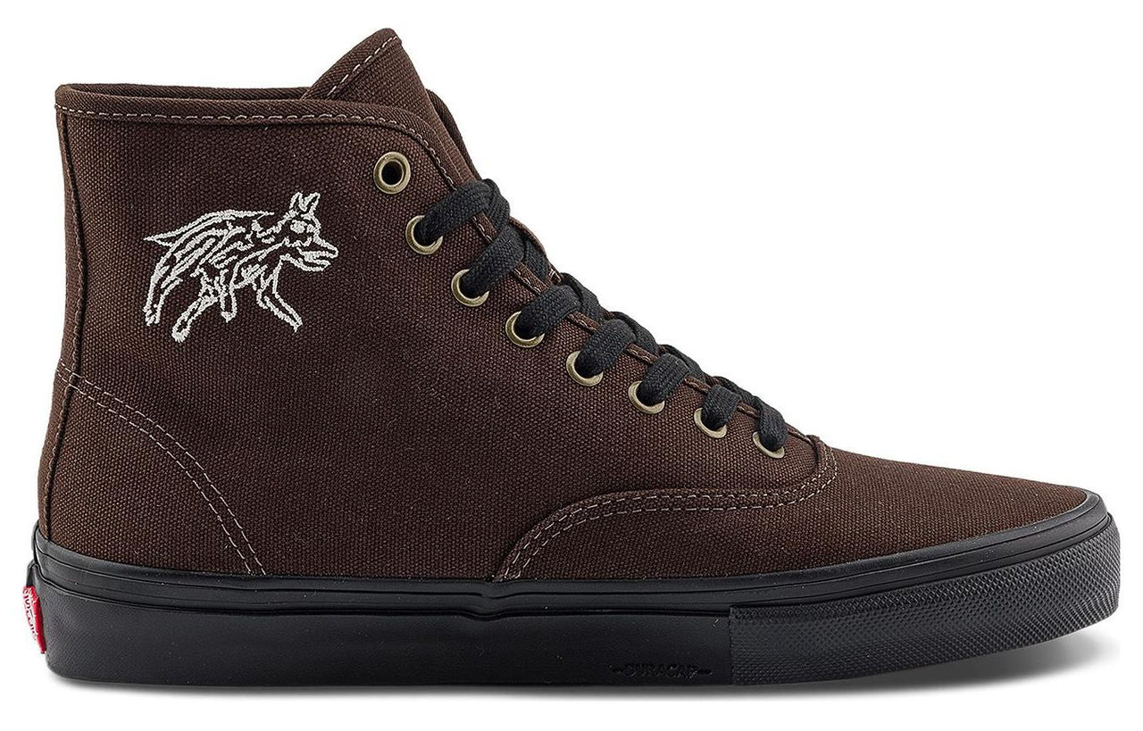 Vans x Hockey Authentic High 'Dark Brown' VN000CBQ7W1