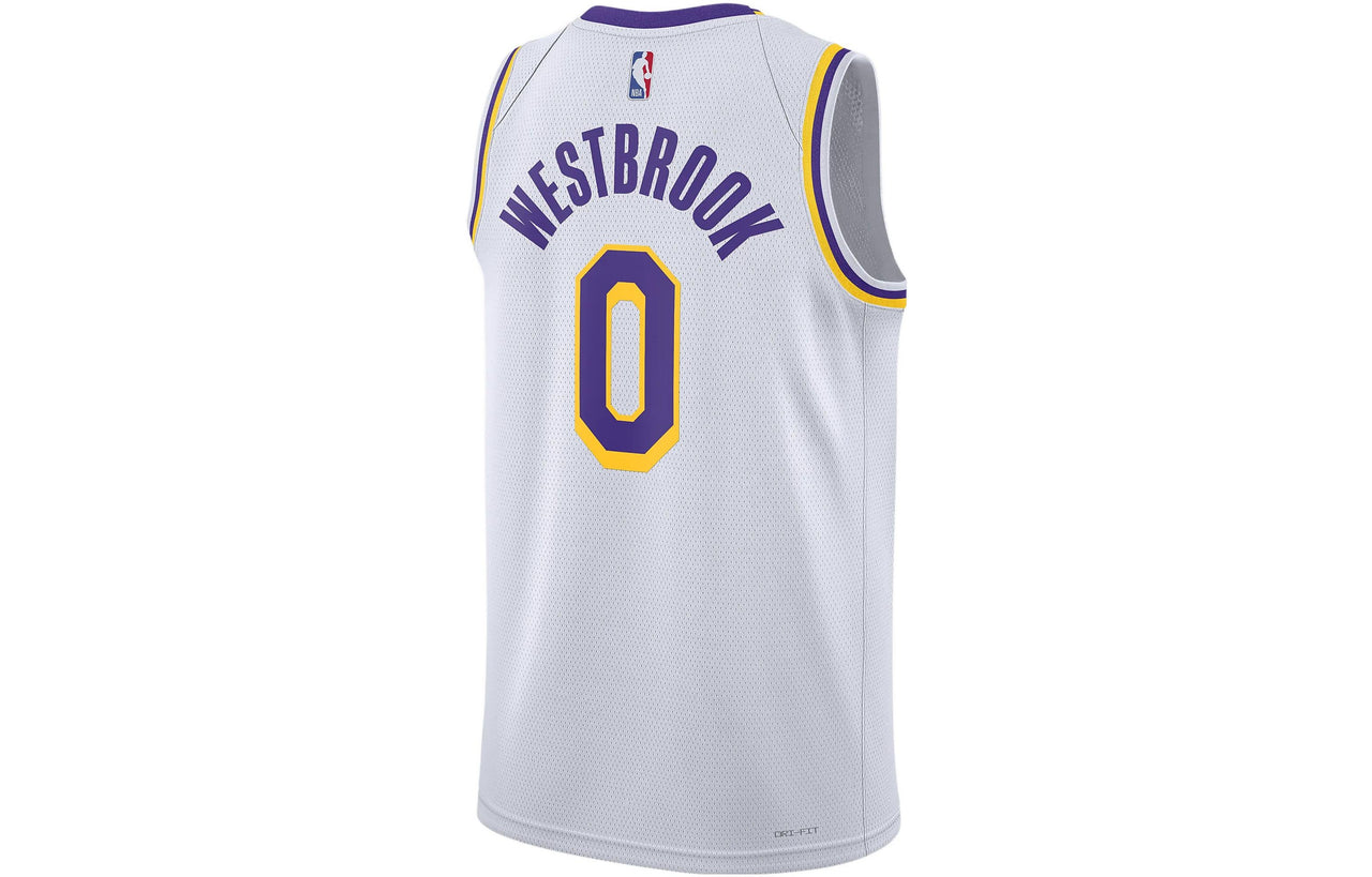 Nike x NBA LA Lakers 22-23 Jerseys 'Russell Westbrook 0' DN2081-102