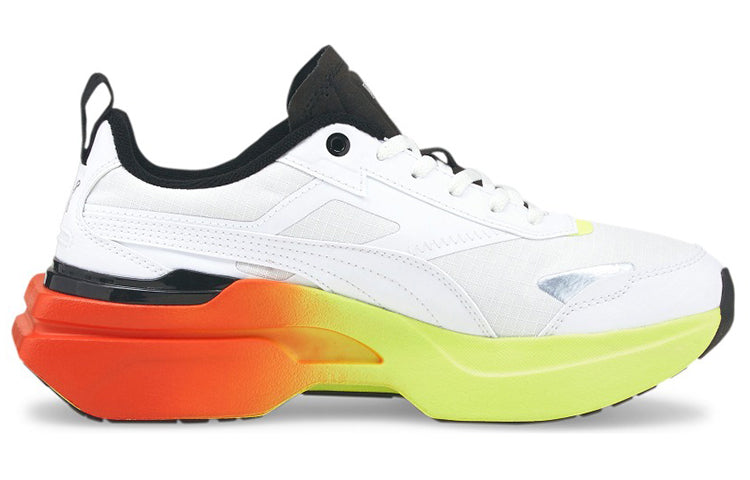 (WMNS) PUMA Kosmo Rider 'Gradient - White Fizzy Yellow' 384041-01
