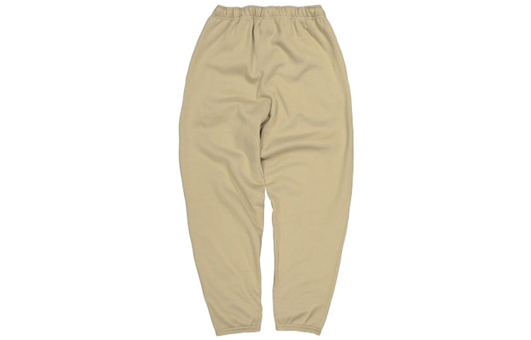 Nike Lab Logo Retro Classic Fleece Lined Bundle Feet Sports Pants Khaki CD6394-247
