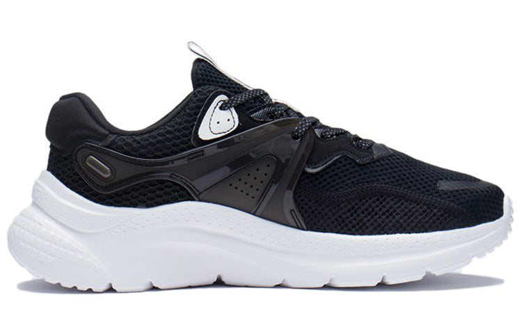 (WMNS) Li-Ning Floating Cloud 'Black White' AGLS020-1