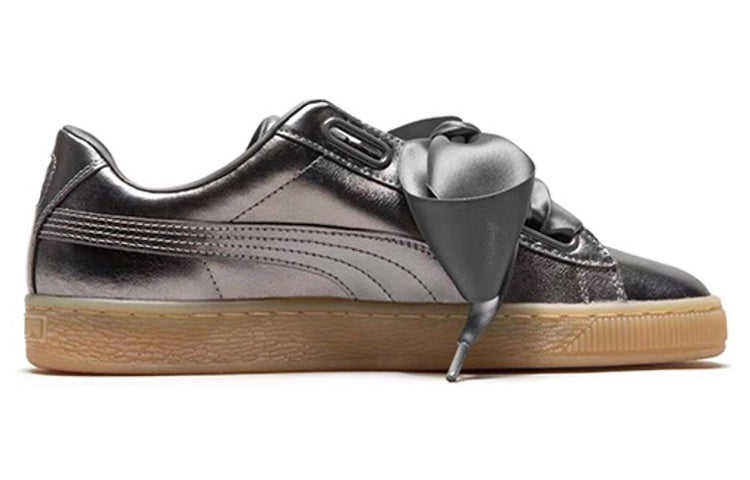 (WMNS) PUMA Basket Heart Luxe 366730-01