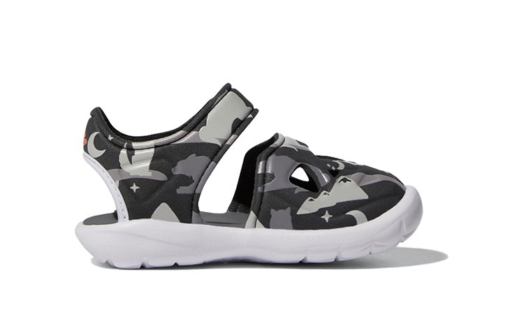 (TD) adidas Fortaswim 2 I Camouflage Sandals 'Black Grey White' G54087