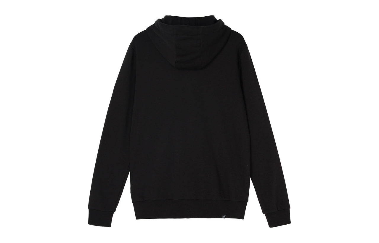 PUMA Logo Printed Hooded Jacket Black 593135-01