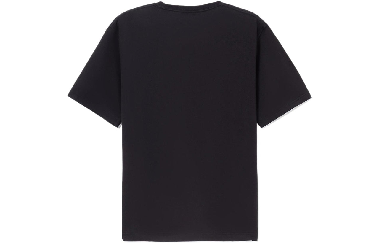 Li-Ning Sports Living Series Logo Embroidered Tee 'Black' AHSS017-1