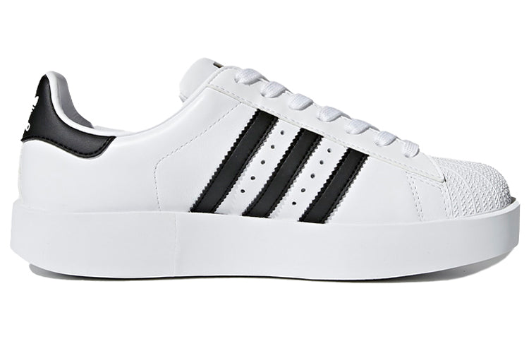 (WMNS) adidas Superstar Bold Platform 'White Black' BA7666