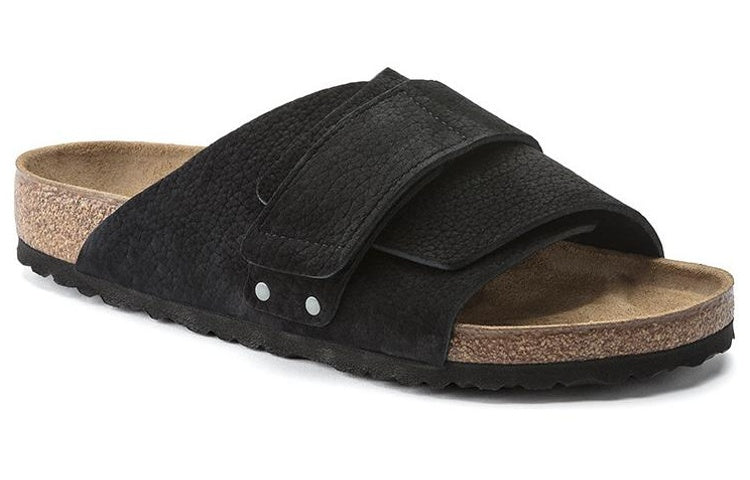 Birkenstock Kyoto Nubuck Sandals 'Desert Buck Black' 1020388