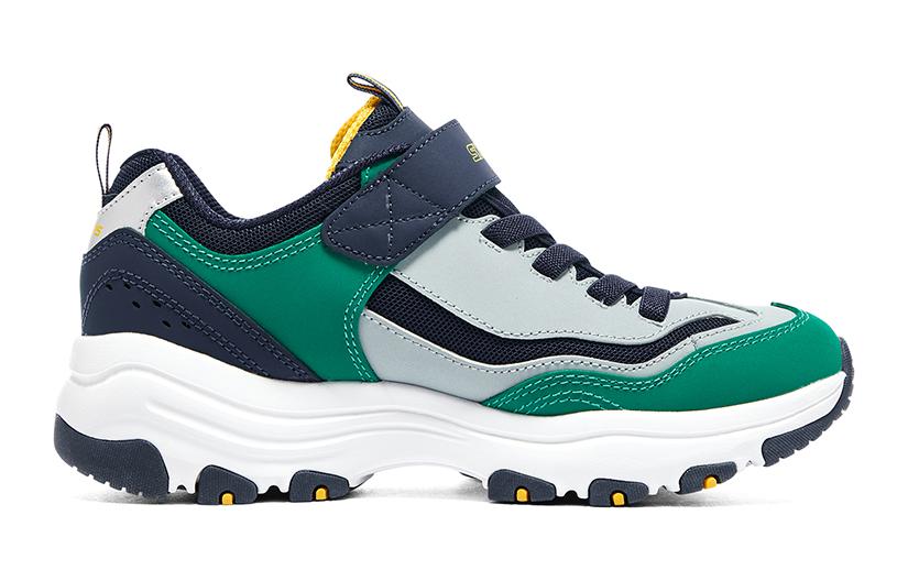 (GS) Skechers I-Conik 'Green Navy White' 8701645L-LGNV