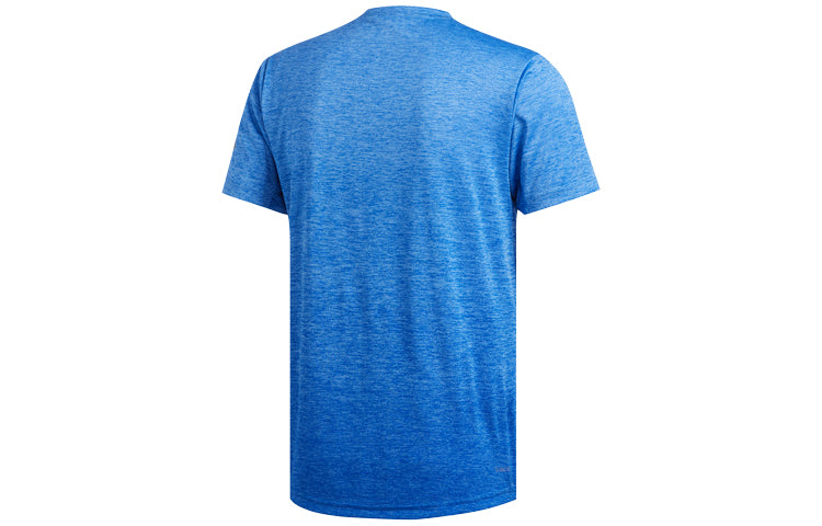 adidas FreeLift gradi Training Sports Short Sleeve Blue EC1088